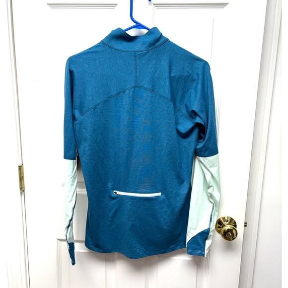 Korsa Road Runner Sports Blue Static Run 1/2 Zip Running Top, NWT, Size M - Picture 5 of 6